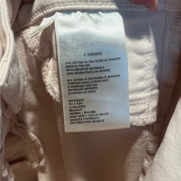 L’agence high rise jeans size 23 - Picture 4 of 4